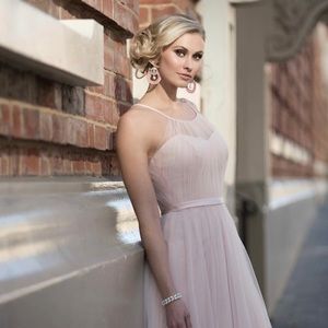 Sorella Vita Blush Bridesmaid Dress NEVER WORN